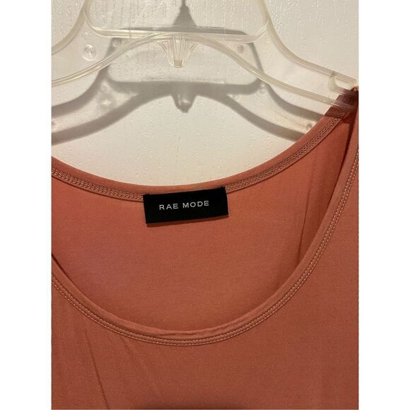 New Rae Mode set of 3 Pink Mauve, Gray and Dark Gray Tank Top super soft large - Picture 6 of 16